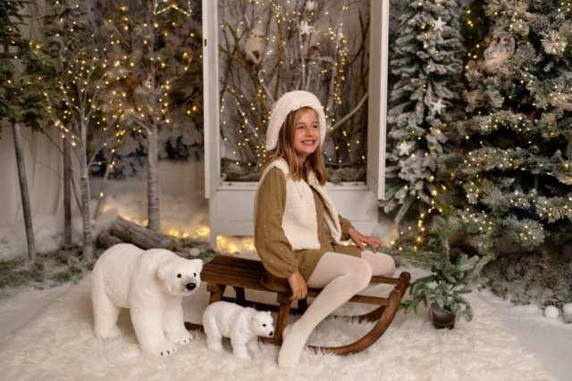 fotografía infantil navidad Terrassa