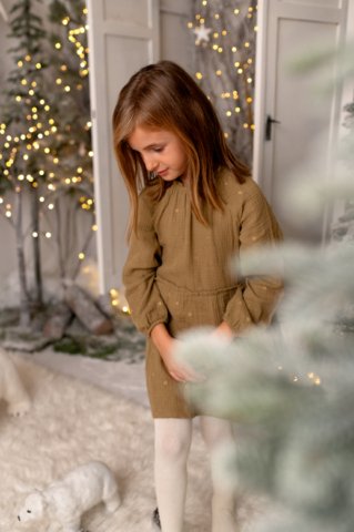 Fotografía infantil navidad en estudio Terrassa