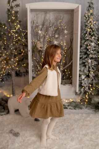 Fotografía infantil navidad en estudio Terrassa